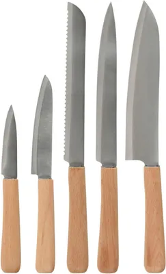 Produktbild von Küchenmesser-Set, 5-teilig, Edelstahl