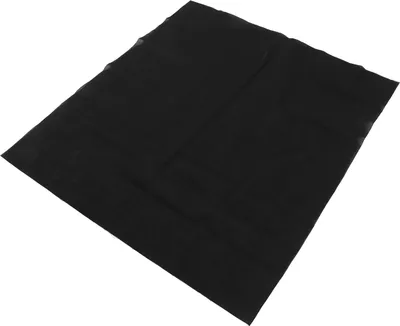 Image de Chiffon de repassage noir, portable, lavable et réutilisable, adapté aux températures élevées – idéal pour le bricolage et comme support de repassage
