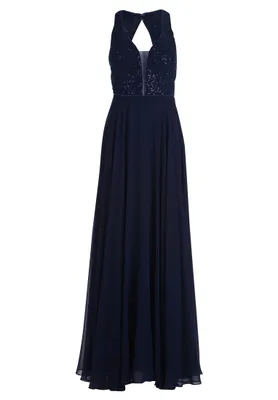 Produktbild von Vera Mont Damen Abendkleid mit Pailletten Night Sky,42