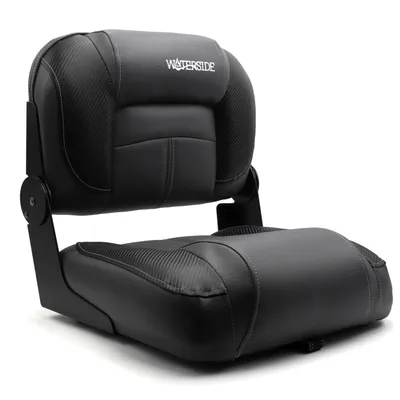 Produktbild von Waterside Luxus Low Back Bootssitz - Fynn - Dark Series,