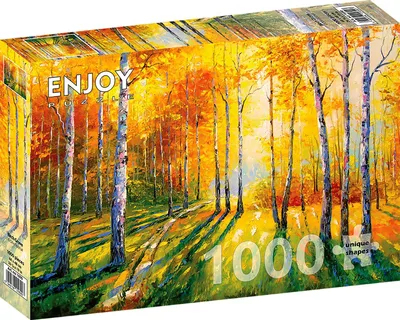 Obrázek produktu pro Puzzle 1000 dílků Enjoy – Břízový háj