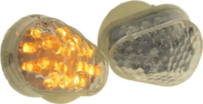 Produktbild von Motorrad LED Verkleidungsblinker Runbun Klarglas