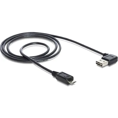 Obrázok produktu pre DeLOCK 2m USB 2.0 A - micro-B m/m, 2 m, USB A, Micro-USB B, USB 2.0, Samec/samec, Čierna