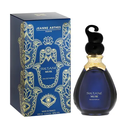 Produktbild von JEANNE ARTHES – Sultane Musk Damenparfüm – Eau de Parfum – 100 ml Sprühflasche –