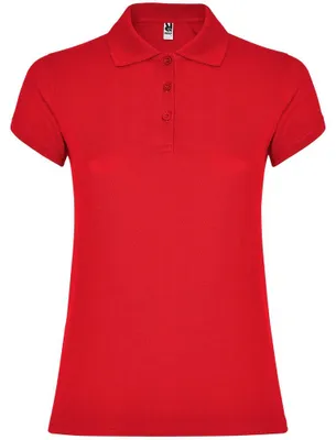 Productafbeelding van Roly - "Star" poloshirt voor dames, model LT5622 (XXL), rood
