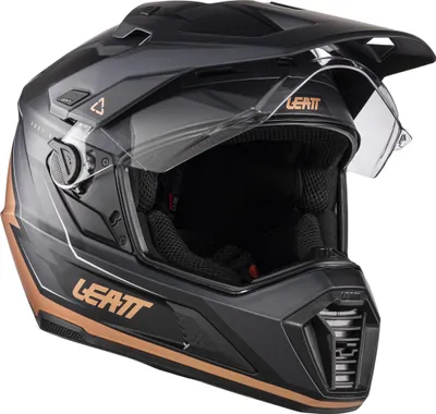 Zdjęcie produktu dla Kask Leatt ADV 7.5 Graphic z okularami ochronnymi, czarny/brązowy, rozmiar M (57/58)