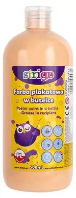 Produktbild von Strigo Farba Plakatowa Beżowa 500 ml