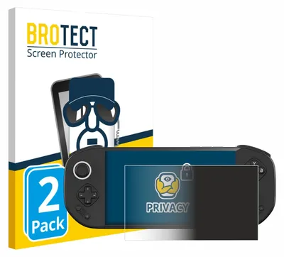 Produktbild von 2x BROTECT Sichtschutzfolie für MANGMI Pocket Max Anti-Spy Privacy Sichtschutz Blickschutz Folie Blaulicht-Schutz