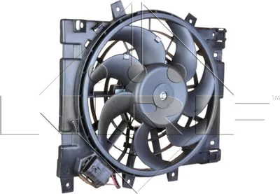 Image de Ventilateur de refroidissement moteur NRF pour OPEL ASTRA H