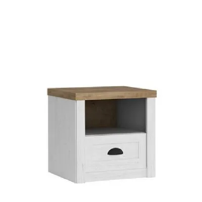 Immagine prodotto di Comodino ALZEY - pino andersen / rovere lefkas scuro