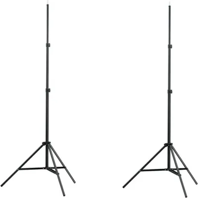 Obrázok produktu pre Stojan na svetlo, 2 ks, výška 78-210 cm