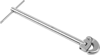 Image de Clé d'évier multifonctionnelle - acier au carbone, pivotant à 180°, pour robinet & installation de tuyaux