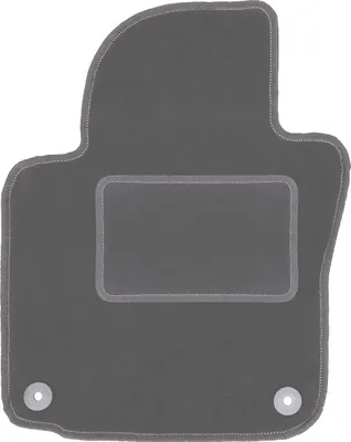 Immagine prodotto di Tappetino conducente in velluto grafite adatto per Skoda Octavia II (2004-2013, station wagon, liftback) – con fissaggi – perfettamente su misura