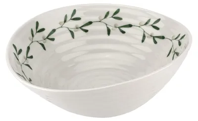 Müslischale 4er-Set, Porzellan, Weiß, 19 cm, spülmaschinengeeignet