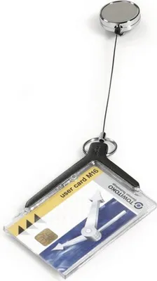 Produktbild von Sicherheitsauswelter Card Holder de luxe pro anthrazit VE=6x10 Stück