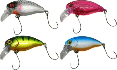 Produktbild von Paladin Micro Crank 4cm - Wobbler, Farbe:blau-silberfarben-orange