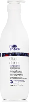 Obrázek produktu pro Milk_Shake Silver Shine Conditioner ochranný kondicionér pro platinově blond a šedivé vlasy 1000 ml