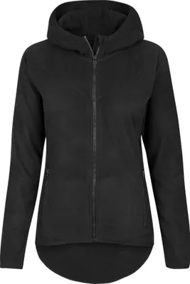 Obrázek produktu pro Dámská mikina na zip Urban Classics Ladies Polar Fleece Zip Hoody black - L
