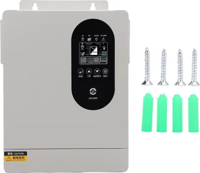 Obrázek produktu pro Solární střídač 1600 W, vestavěný 60 A MPPT regulátor, čistá sinusová vlna, WiFi hybridní nabíječka 12 VDC (SP1216)