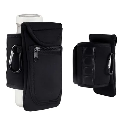 Produktbild von Magnetische Sporttasche,Wasserflaschenhalter mit Zipper, Handy und Schlüsseltasche, für Fitness und Outdoor