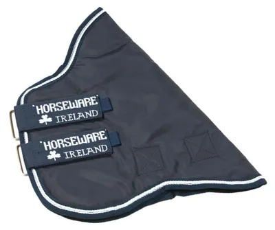 Immagine prodotto di Coperta Horseware Amigo 1200D per esterni, 0g - Taglia XL - Con colletto - Blu navy