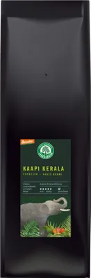 Produktbild von Indien Kaapi Kerala Kaffee Espresso ganze Bohne 1000g - Kaffee von Lebensbaum
