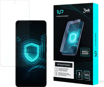 Produktbild von 3mk Display Schutzfolie 1UP für Xiaomi Redmi 13 4G transparent Gaming (3 Stück)