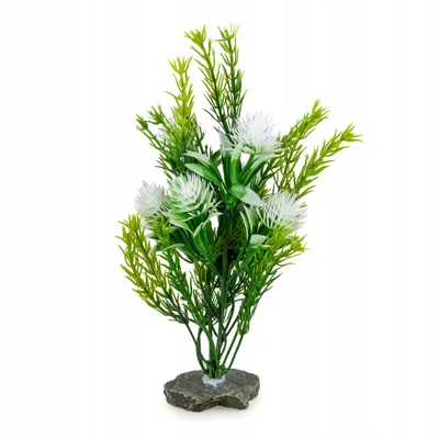 Obrázek produktu pro Akvarijní dekorace, umělá akvarijní rostlina, dekorace do akvária, přírodní kámen, 20 cm