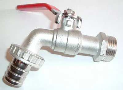 Produktbild von Auslaufventil Kugelhahn mit langen Griff 19,05 mm [3/4']