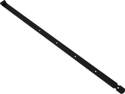 Immagine prodotto di Cerniera per persiana nera 120 cm a mezzaluna dritta - al pezzo