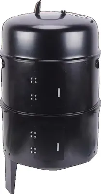 Produktbild von 3-in-1 Multifunktionaler Grill, Holzkohlekochen, abnehmbare Komponenten, 15,74 Zoll Durchmesser, schwarz
