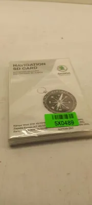 Image de Carte SD de navigation Skoda, Europe de l'Ouest (semaine 45/2019), référence : 3T0051255AE