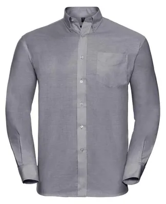 Immagine prodotto di Russell Collection - Camicia "Classic" da uomo a maniche lunghe LT3646 (M) (argento)