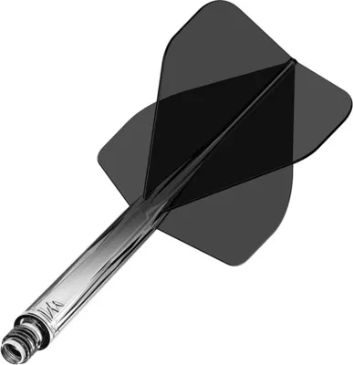 Produktbild von Mission Force 90 Gradient Transparent Black NO2 - Dart Flights