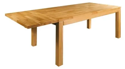 Produktbild von Esszimmertisch 140x90 cm massivholz Eiche Esstisch Vierfuss vollmassiv