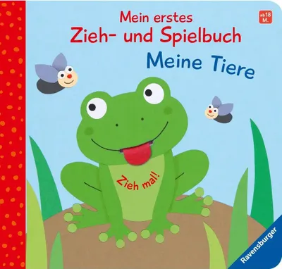 Produktbild von Mein erstes Zieh- und Spielbuch: Meine Tiere