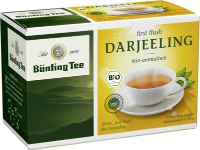 Produktbild von Bünting Darjeeling first Flush 35g