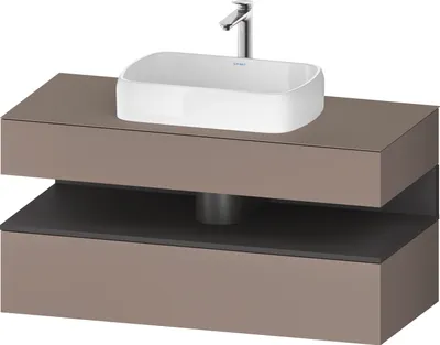 Produktbild von DURAVIT QA4732049430000 QTG KWTU WH Ek. 1200x550x600 bs. Mt.