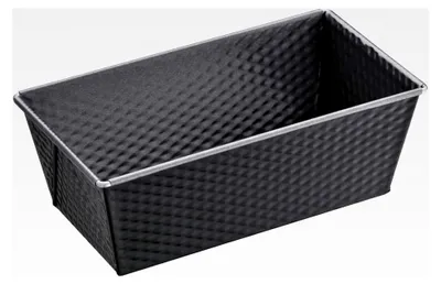 Produktbild von Mini Königskuchenform 20 x 11,5 cm, kleine Kastenform, Antihaftbeschichtung, Springform klein für 1/2 Rezeptportion, geeignet für die Heißluftfritteuse