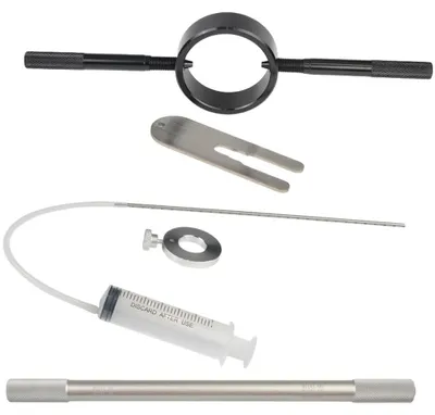 Image de Kit d'outils en aluminium pour amortisseurs de moto