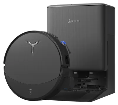 Produktbild von ECOVACS Deebot T90 Pro Omni Schwarz Saugroboter mit Wischfunktion