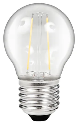 Produktbild von LED Filament Tropfenlampe McShine Filed E27 2W 260Lm warmweiß klar