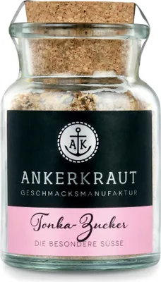 Produktbild von Tonka-Zucker, 110g im Korkenglas