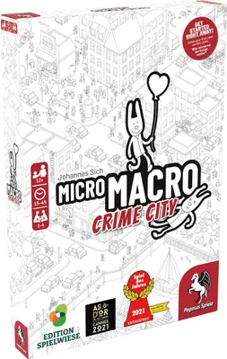 Produktbild von MicroMacro: Crime City (Edition Spielwiese) (English Edition)