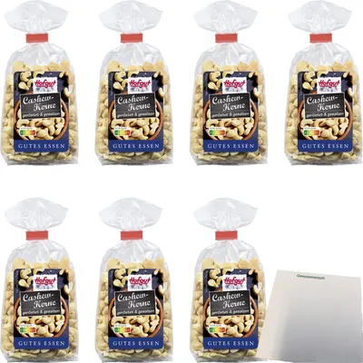 Produktbild von Hofgut Cashews G+G VPE (7x150g Karton) + usy Block