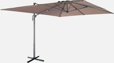 Produktbild von sweeek - Rechteckiger Ampelschirm 3x4 m - Taupe