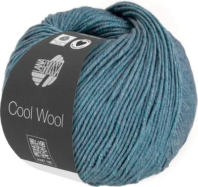 Produktbild von Lana Grossa - Cool Wool Melange 1433 taubenblau meliert