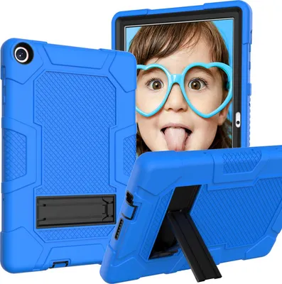 Produktbild von Tasche für Samsung Galaxy Tab A7 10.4" Gepanzert mit Ständer Blau