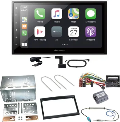 Produktbild von Pioneer SPH-DA250DAB Bluetooth DAB+ Einbauset für Citroen C2 C3 Berlingo Jumpy