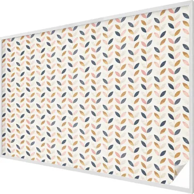 Zdjęcie produktu dla Folia witrażowa - 146x200 cm - wzór witrażowy - nieprzezroczysta dekoracyjna folia do ochrony prywatności - samoprzylepna, ochrona UV - wzór liści